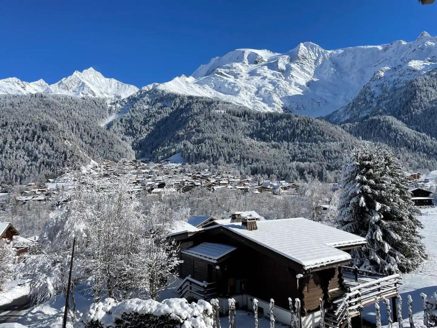 Chalet Cristal II لي كونتامين مونتجوا المظهر الخارجي الصورة