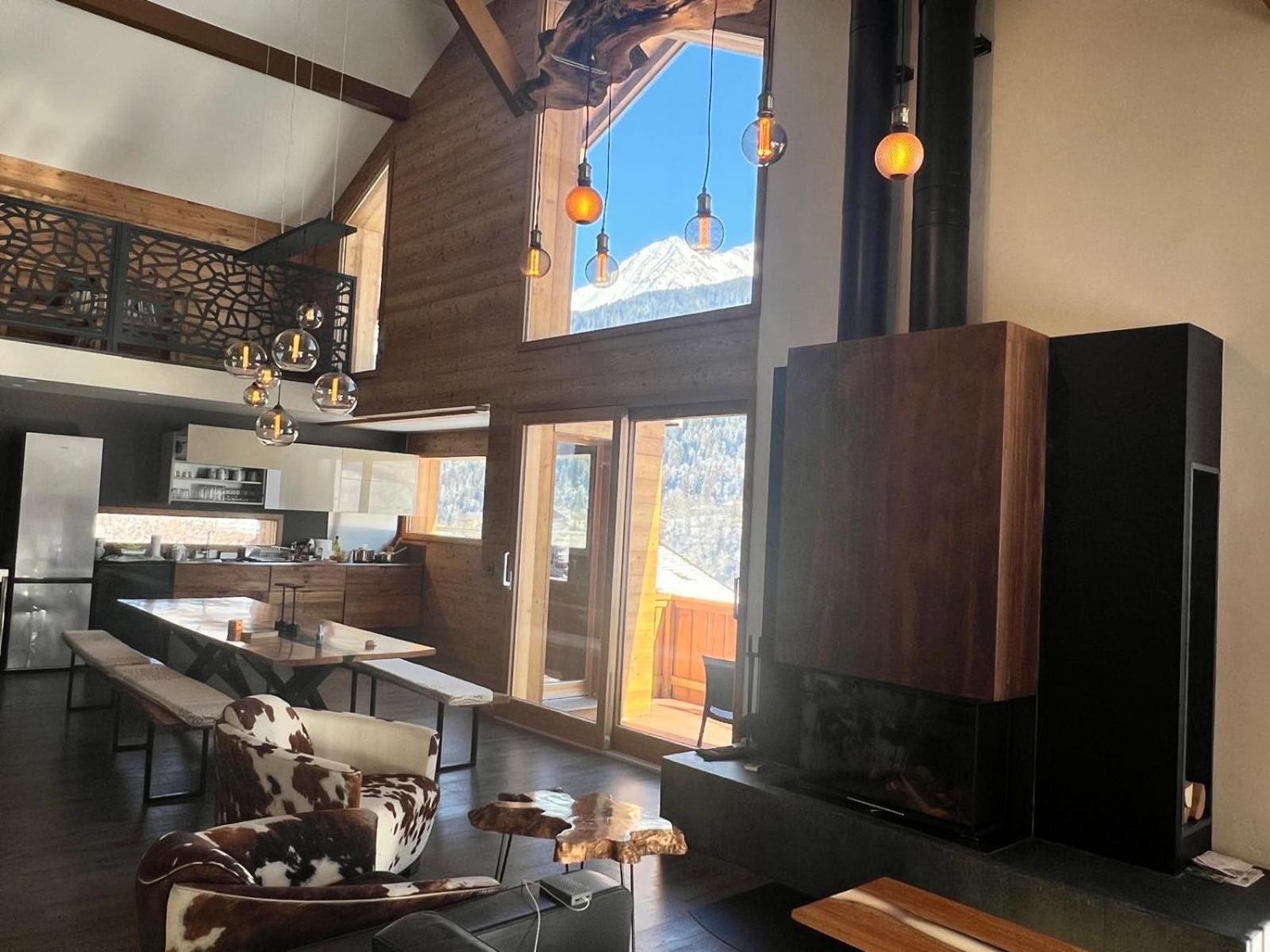 Chalet Cristal II لي كونتامين مونتجوا المظهر الخارجي الصورة