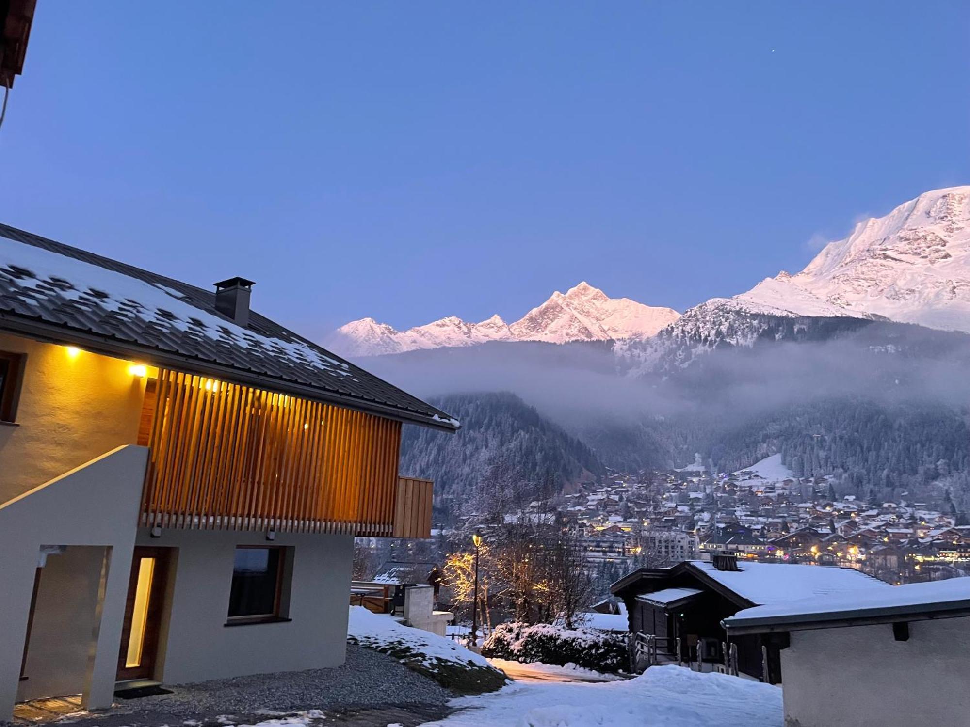 Chalet Cristal II لي كونتامين مونتجوا المظهر الخارجي الصورة