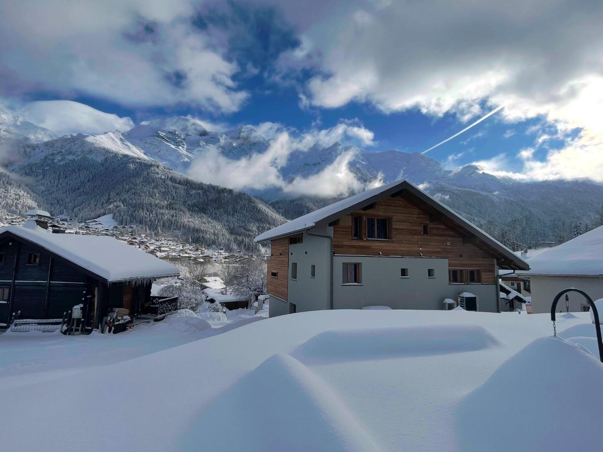 Chalet Cristal II لي كونتامين مونتجوا المظهر الخارجي الصورة