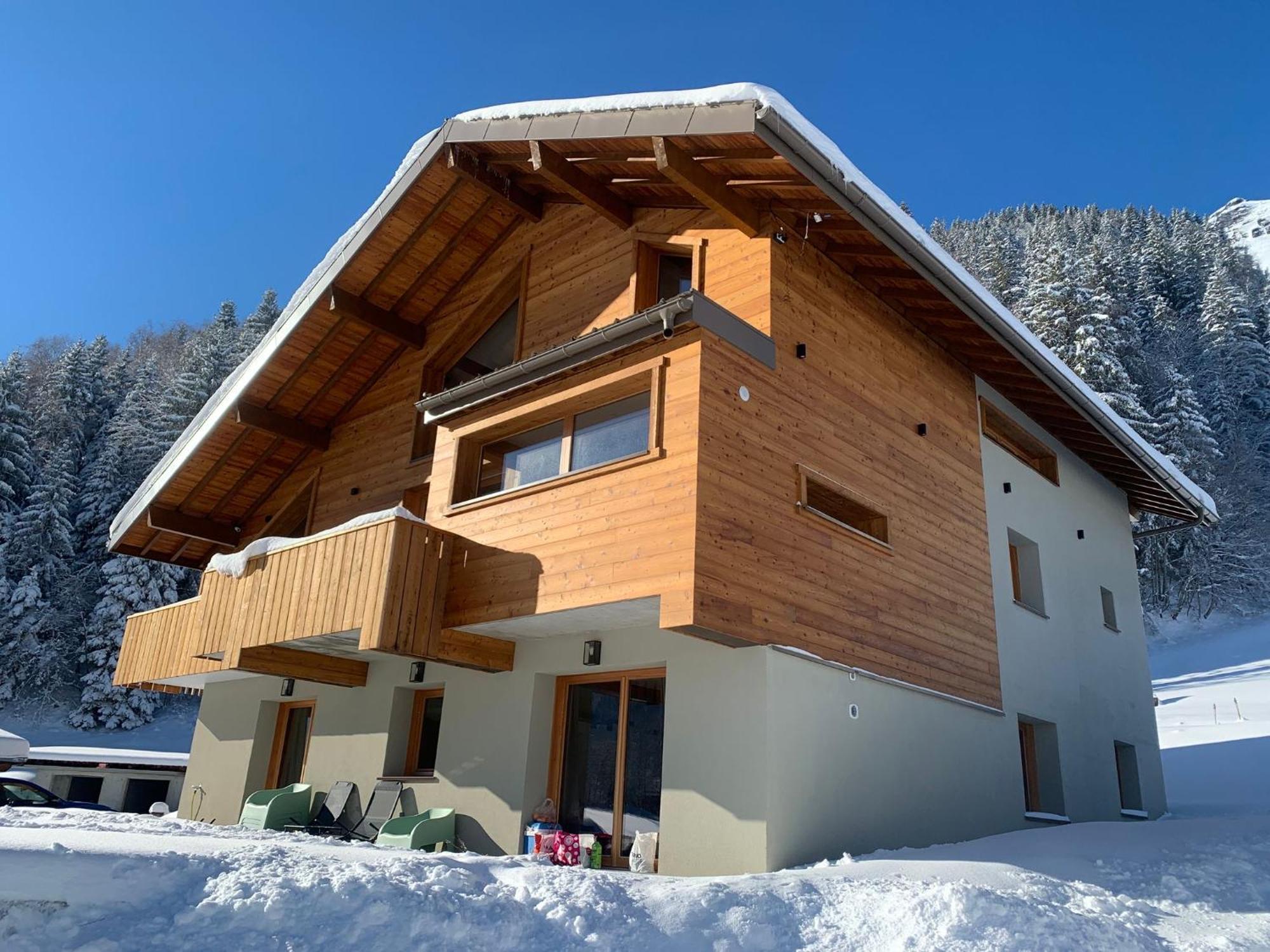 Chalet Cristal II لي كونتامين مونتجوا المظهر الخارجي الصورة